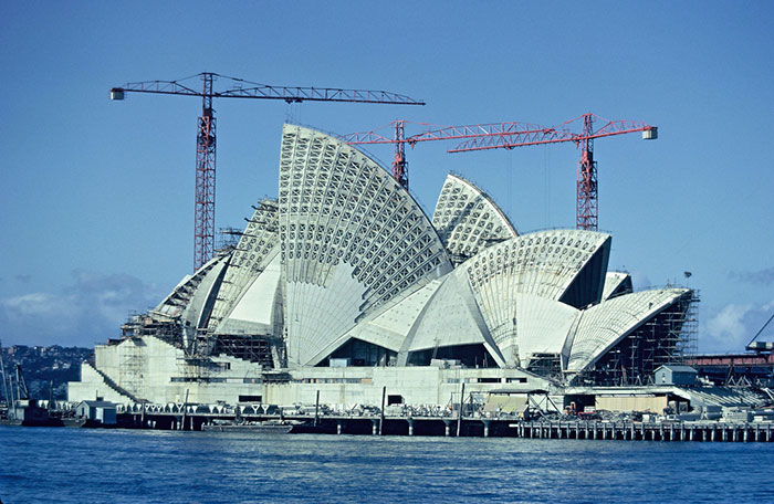 9 Sydney Opera House In Sydney Australia 20 zdjęć kultowych obiektów, gdy były jeszcze w trakcie budowy