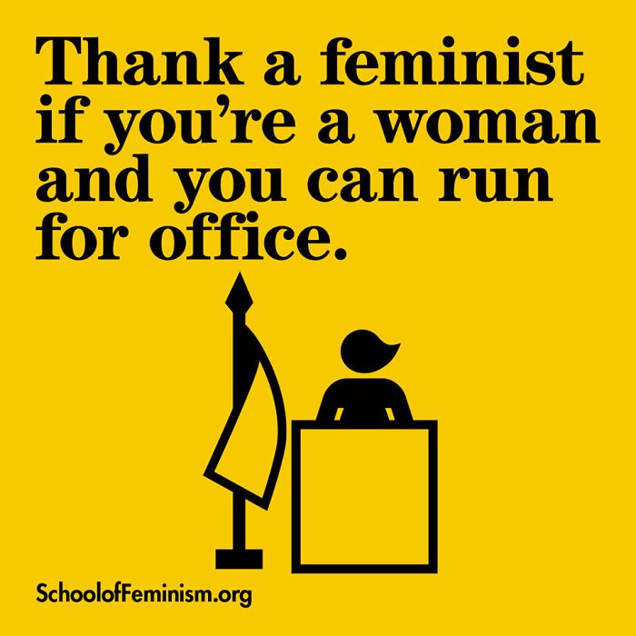 international women day thank feminist equality rights 19 5c82322913abd png 700 21 plakatów pokazujących najważniejsze osiągnięcia feministek w walce o prawa kobiet