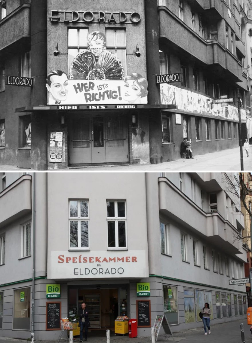 Eldorado Drag Bar Turned Into Organic Shop 1932 2019 25 zdjęć pokazujących, jak zmienił się Berlin na przestrzeni lat