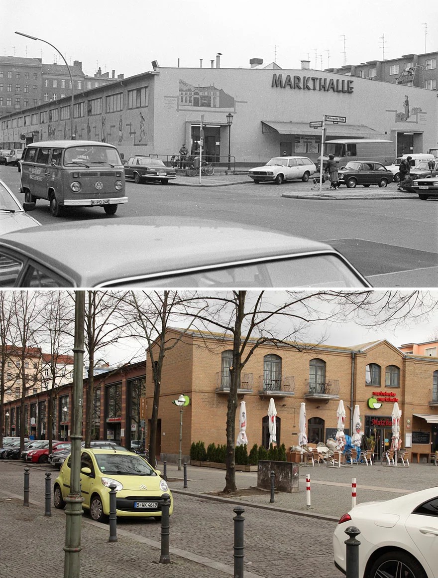 Marheineke Markthalle Ii 1979 2019 25 zdjęć pokazujących, jak zmienił się Berlin na przestrzeni lat