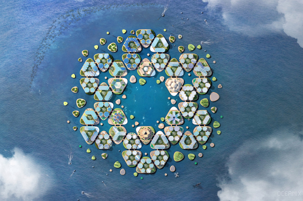 oceanix 184 ONZ chce stworzyć futurystyczne miasto na oceanie. Samowystarczalne, energooszczędne, bez samochodów