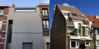 Dwa dziwne budynku w Belgii