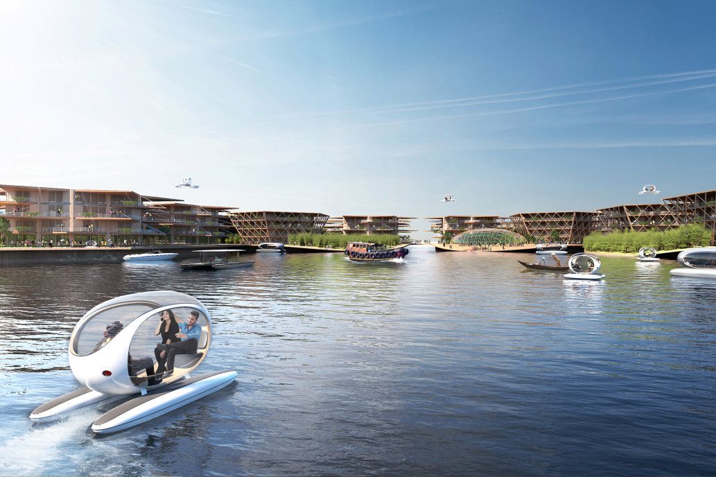 oceanix 174 ONZ chce stworzyć futurystyczne miasto na oceanie. Samowystarczalne, energooszczędne, bez samochodów