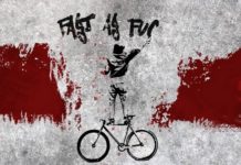 Grafika promująca premierę rowerów Warsaw Saints, Antymaterii i TFH