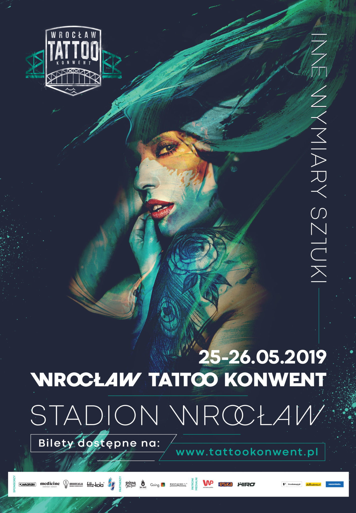 Plakat Wrocław Tattoo Konwent