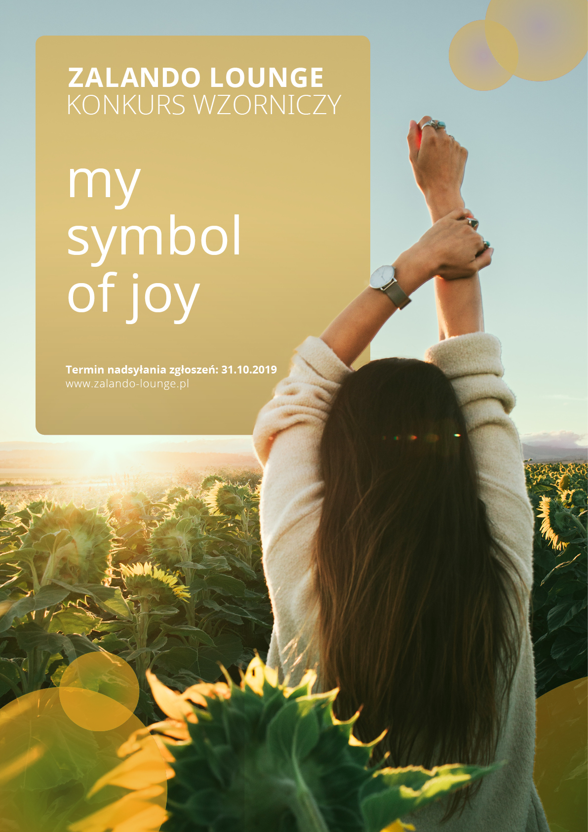 PL Flyer ZalandoLounge My Symbol of Joy. Akcja, która pomoże odpowiedzieć na pytanie: co w życiu jest naprawdę ważne?