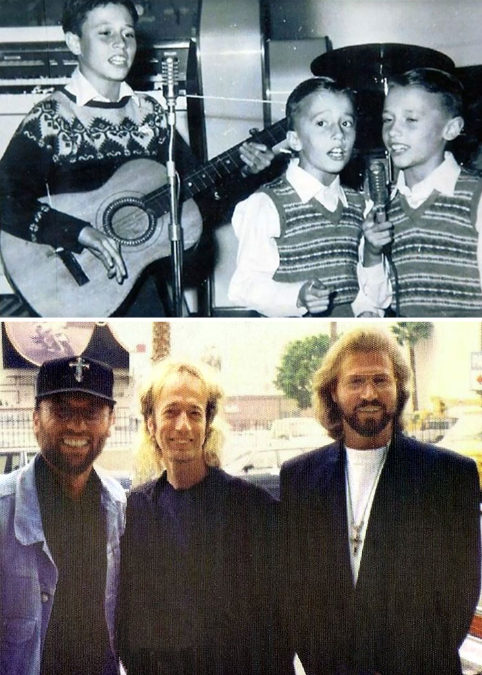 Bee Gees młodzi i u szczytu kariery