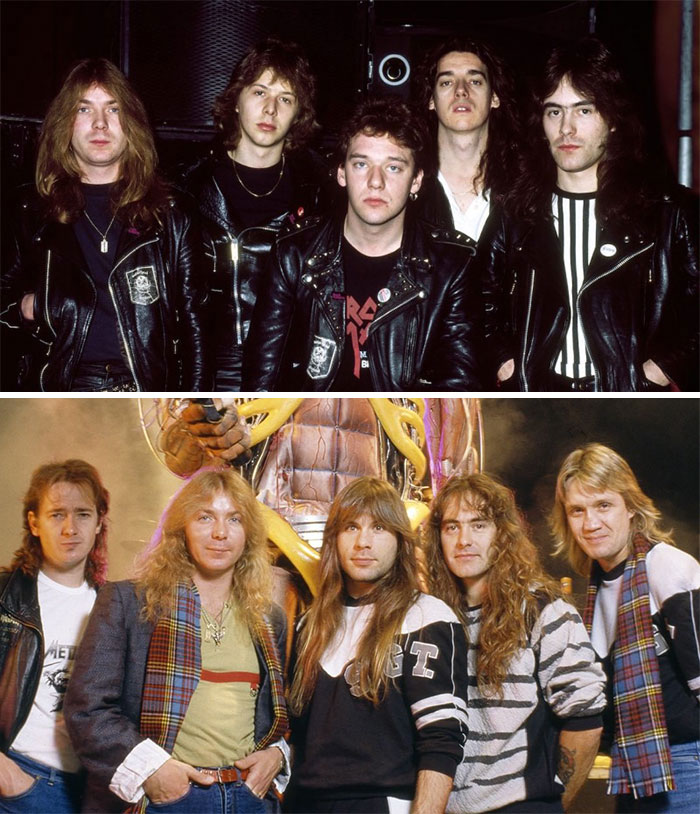 Iron Maiden młodzi i u szczytu kariery