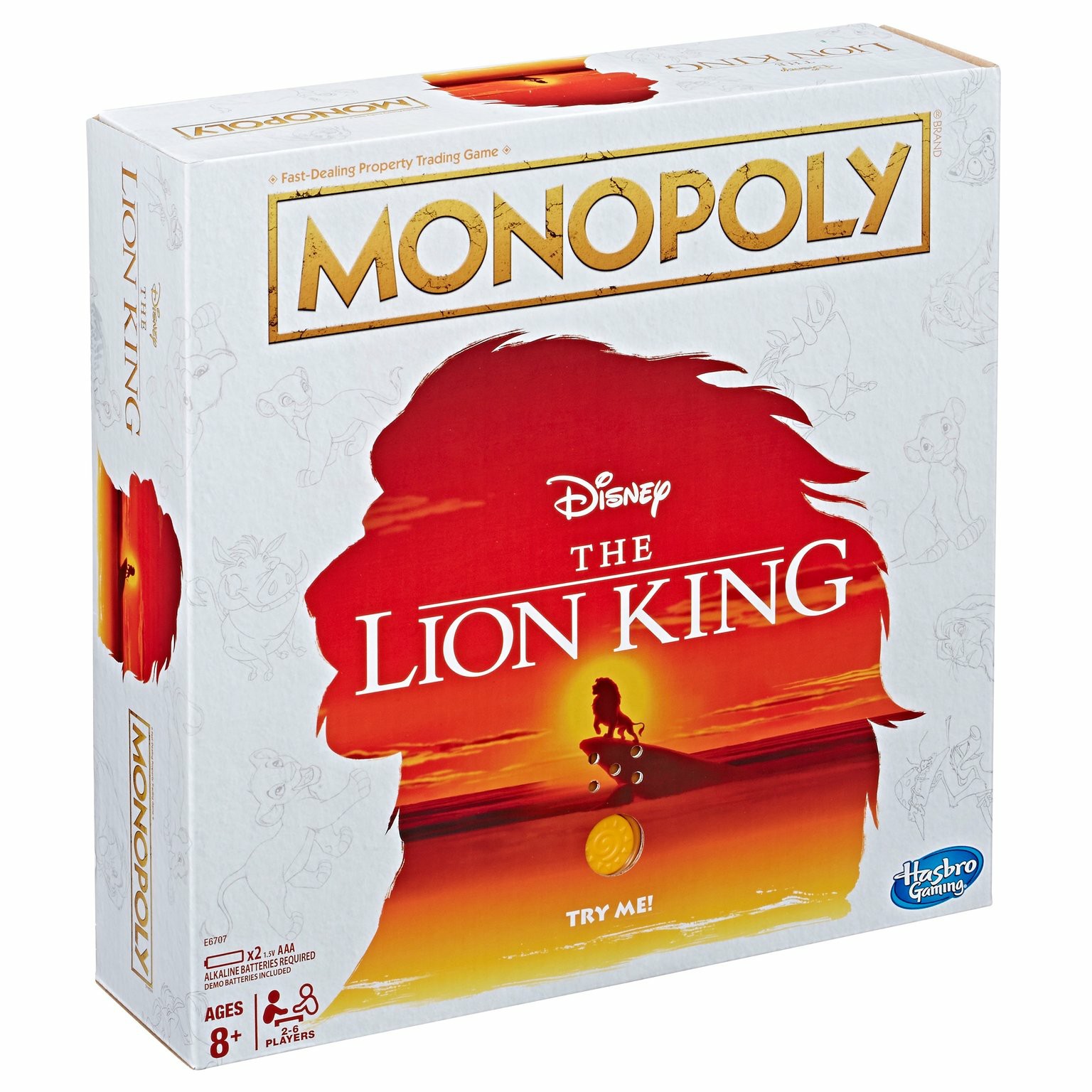 mono Została wydana nowa wersja Monopoly. Tym razem z motywem „Króla Lwa”