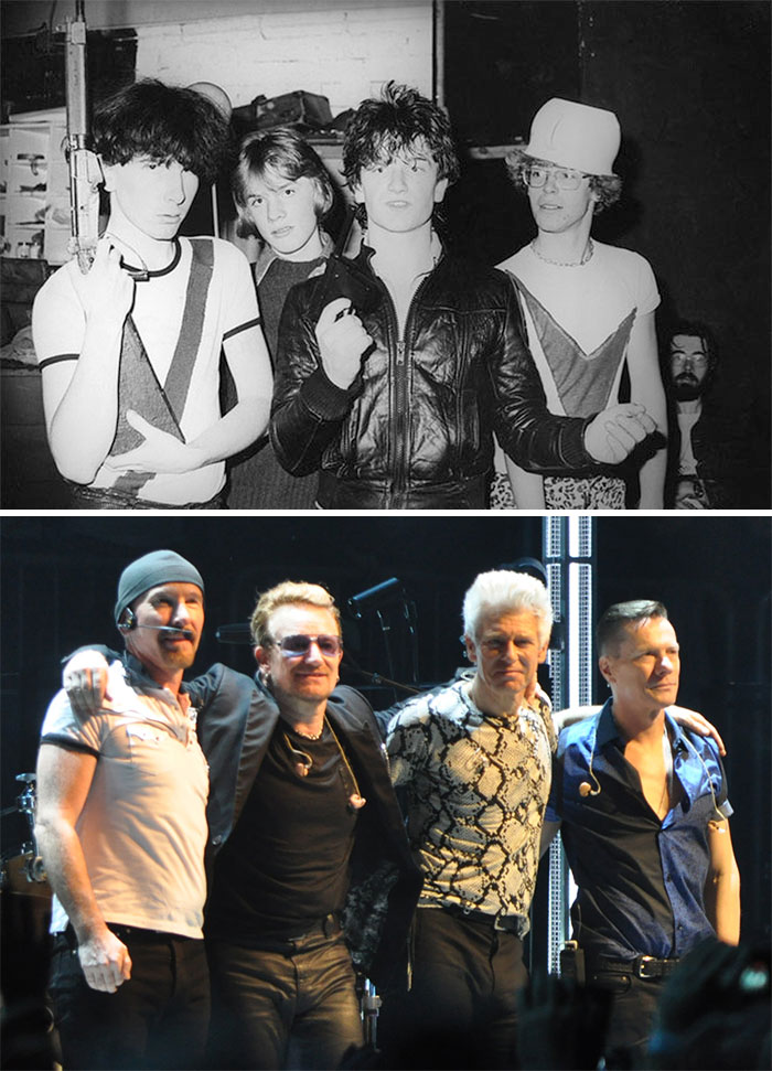 U2 młodzi i u szczytu kariery