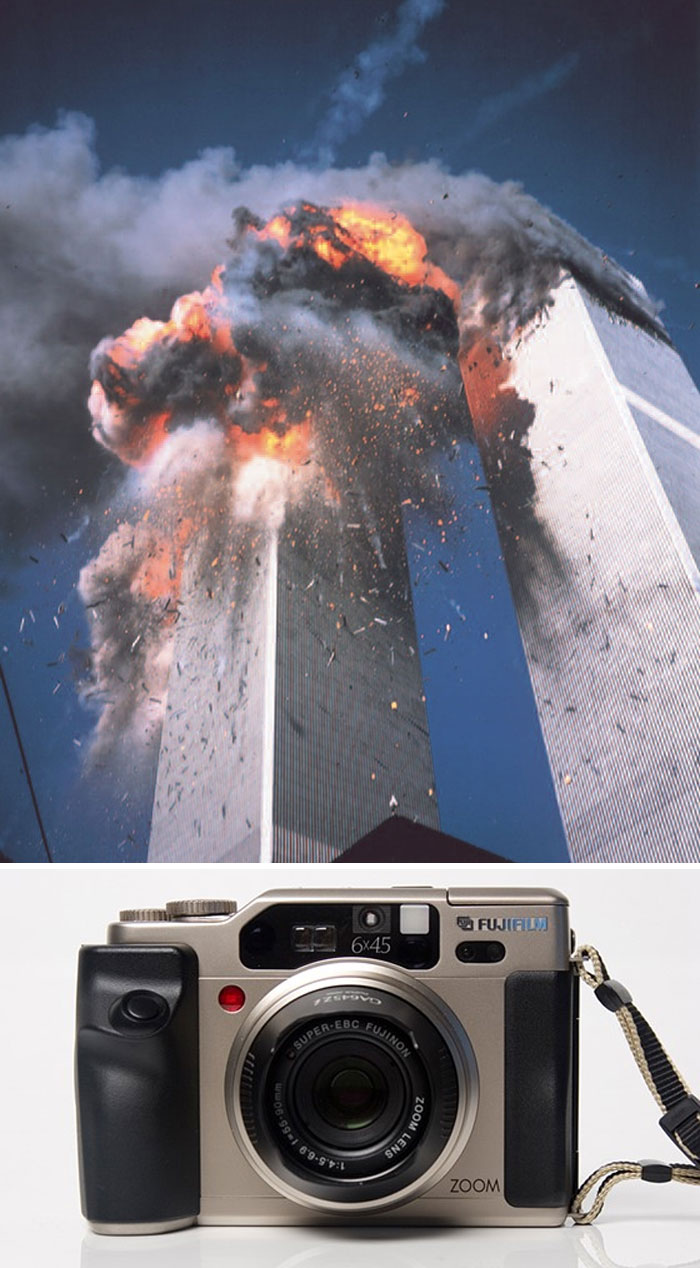Lyle Owerko 2001 Fuji 645zi 20 najbardziej rozpoznawalnych w historii zdjęć i aparaty, którymi zostały zrobione