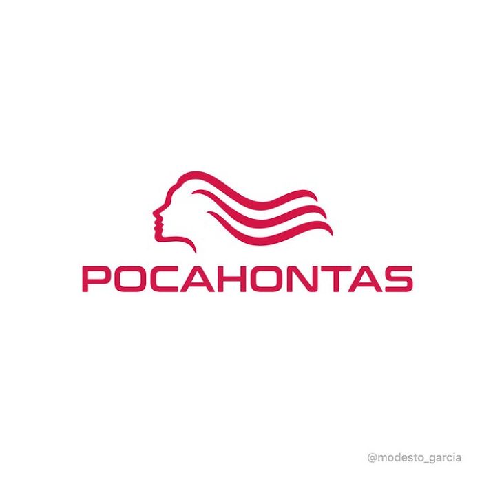 Pocahontas Wella Artysta przerobił logotypy popularnych marek na filmy Disneya