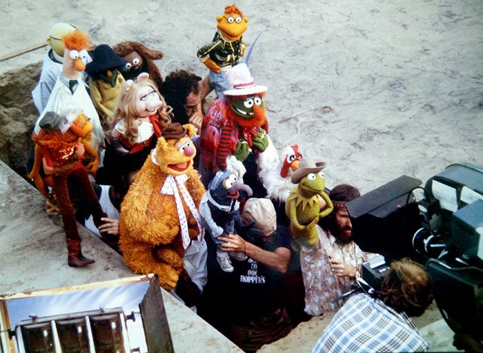 Muppety 24 zdjęcia pokazujące, ile pracy wymagało stworzenie efektów specjalnych w kultowych filmach