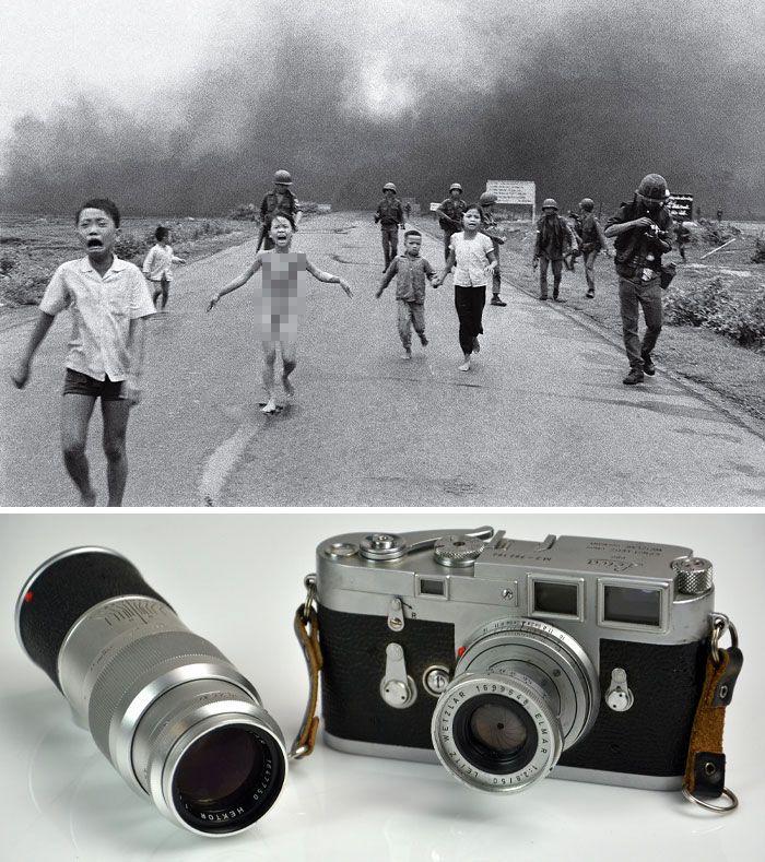 The Terror Of War By Nick Ut 1972 Leica M3 20 najbardziej rozpoznawalnych w historii zdjęć i aparaty, którymi zostały zrobione