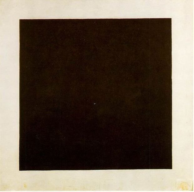 z19181426VObraz Czarny kwadrat na bialym tle Czy minimaliści dążą do unicestwienia przedmiotu? Zen i minimalizm w sztuce