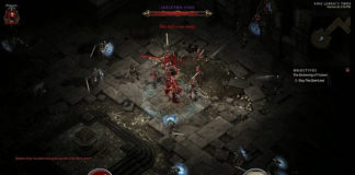 Zrzut ekranu z gry Diablo
