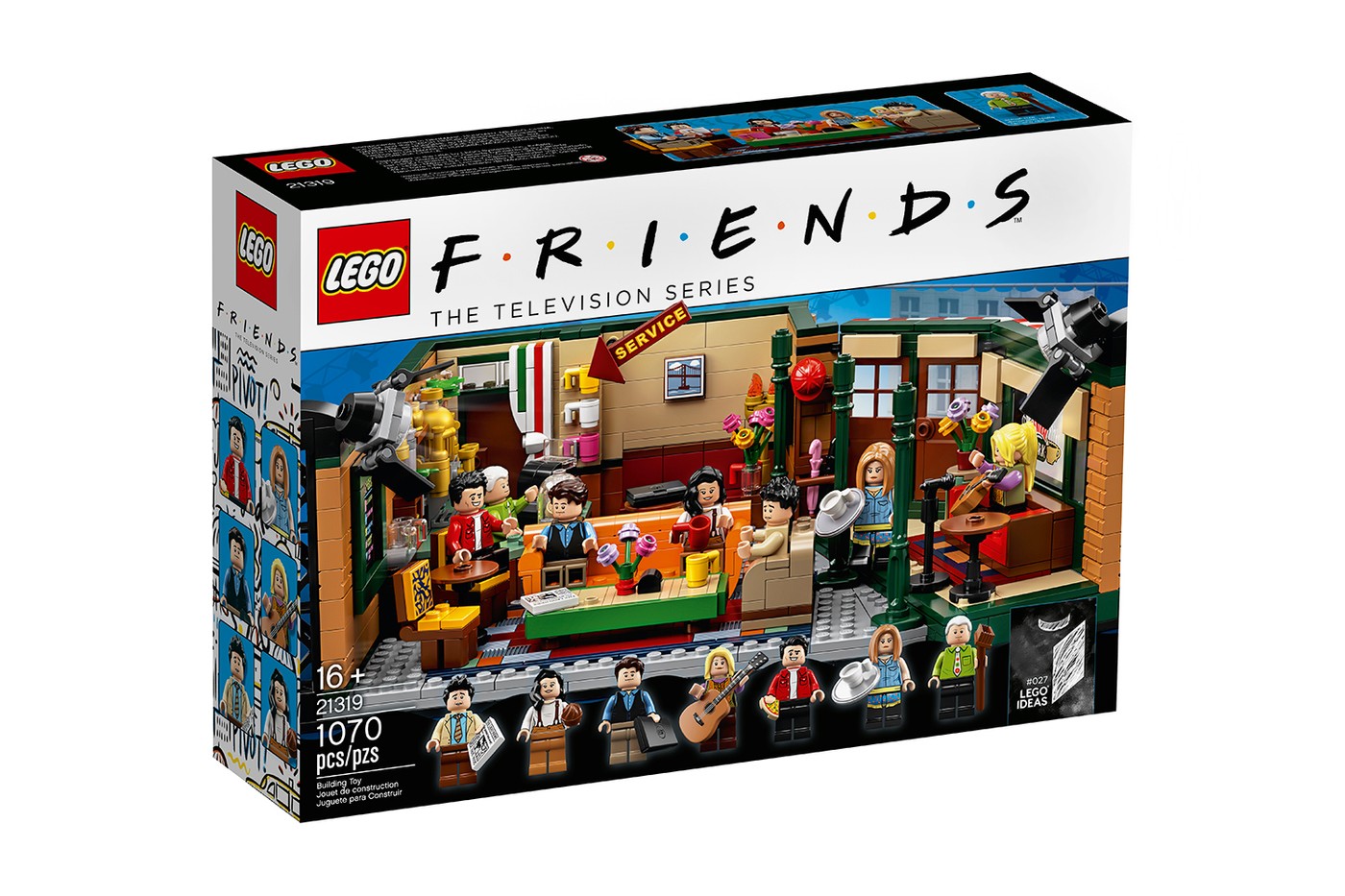 Serial „Przyjaciele” obchodzi 25 lecie. Z tej okazji LEGO przygotowało kolekcjonerski zestaw klocków 4 Serial „Przyjaciele” obchodzi 25-lecie. Z tej okazji LEGO przygotowało kolekcjonerski zestaw klocków