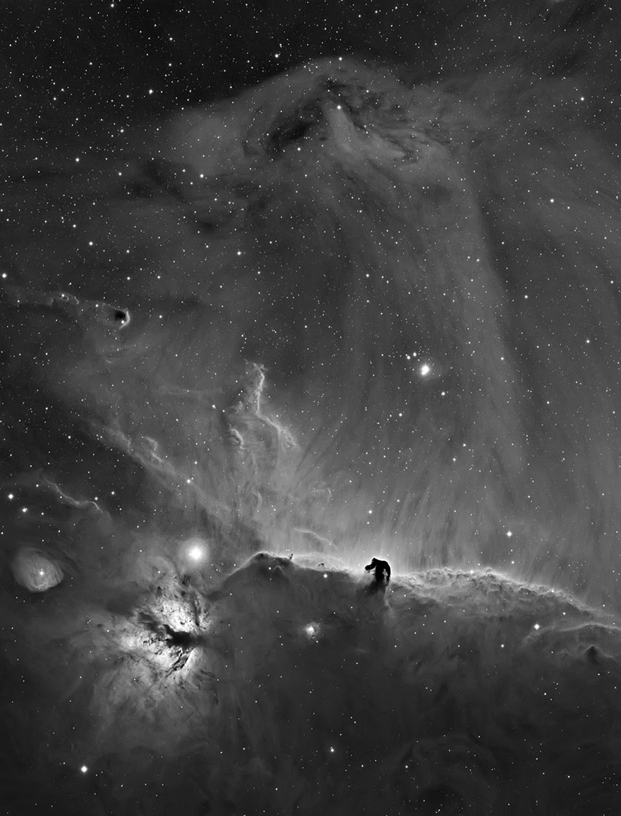 A Horsehead Curtain Call By Bob Franke 30 najlepszych zdjęć z konkursu Astronomy Photographer of the Year, czyli fotografii dosłownie nie z tego świata