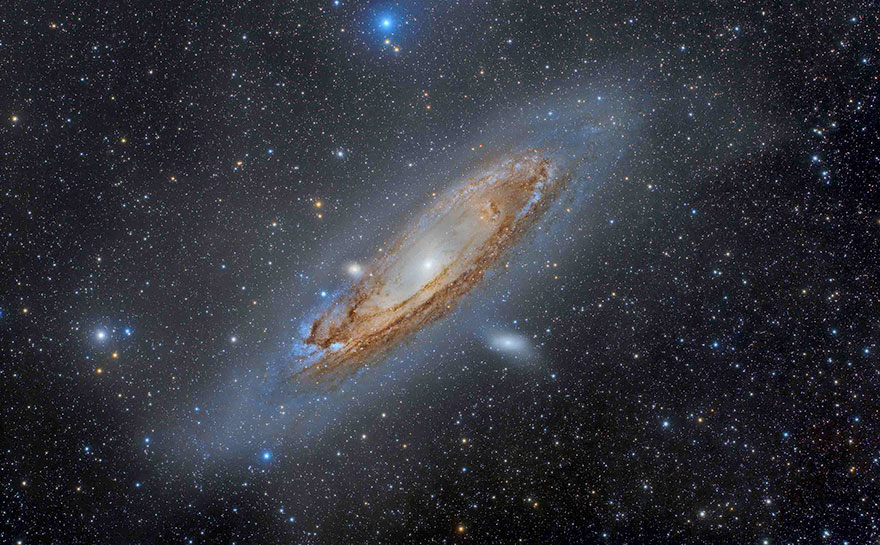 Andromeda Galaxy By Raul Villaverde Fraile 30 najlepszych zdjęć z konkursu Astronomy Photographer of the Year, czyli fotografii dosłownie nie z tego świata