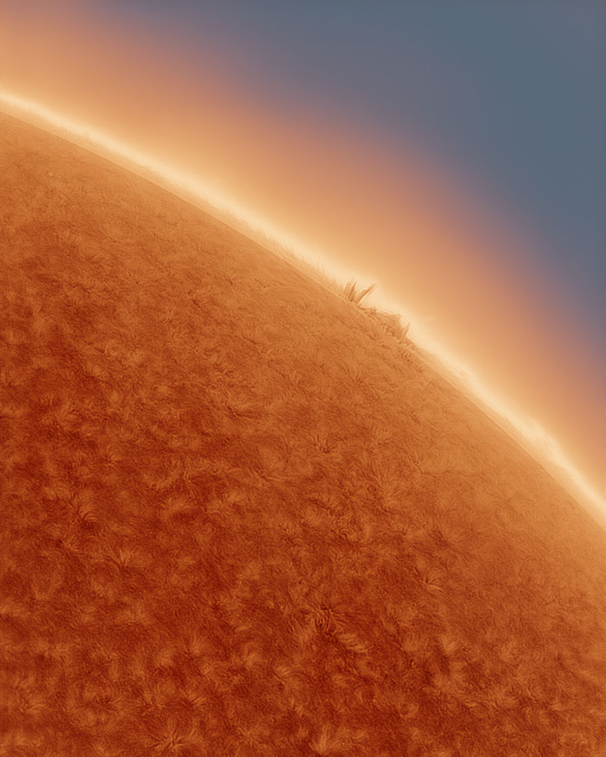 The Sun Atmospheric Detail By Jason Guenzel 30 najlepszych zdjęć z konkursu Astronomy Photographer of the Year, czyli fotografii dosłownie nie z tego świata