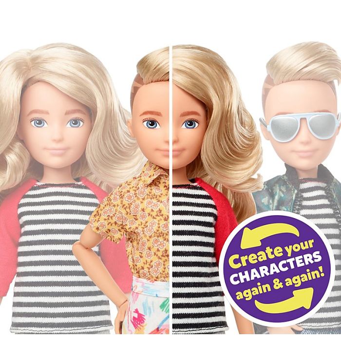 gender neutral dolls toy company mattel 1 10 5d8b350c8b882 700 Mattel wprowadza do świata Barbie neutralną płciowo lalkę