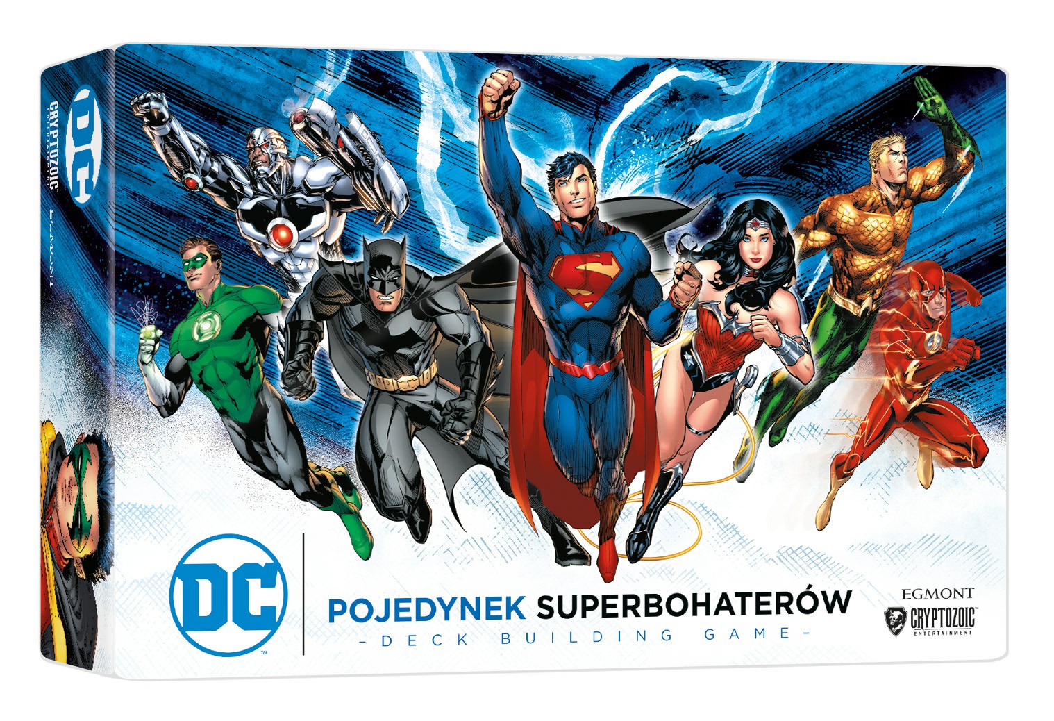 FormatFactory3D box DC DBG Powstała planszówka dla fanów superbohaterów: Pojedynek Superbohaterów DC