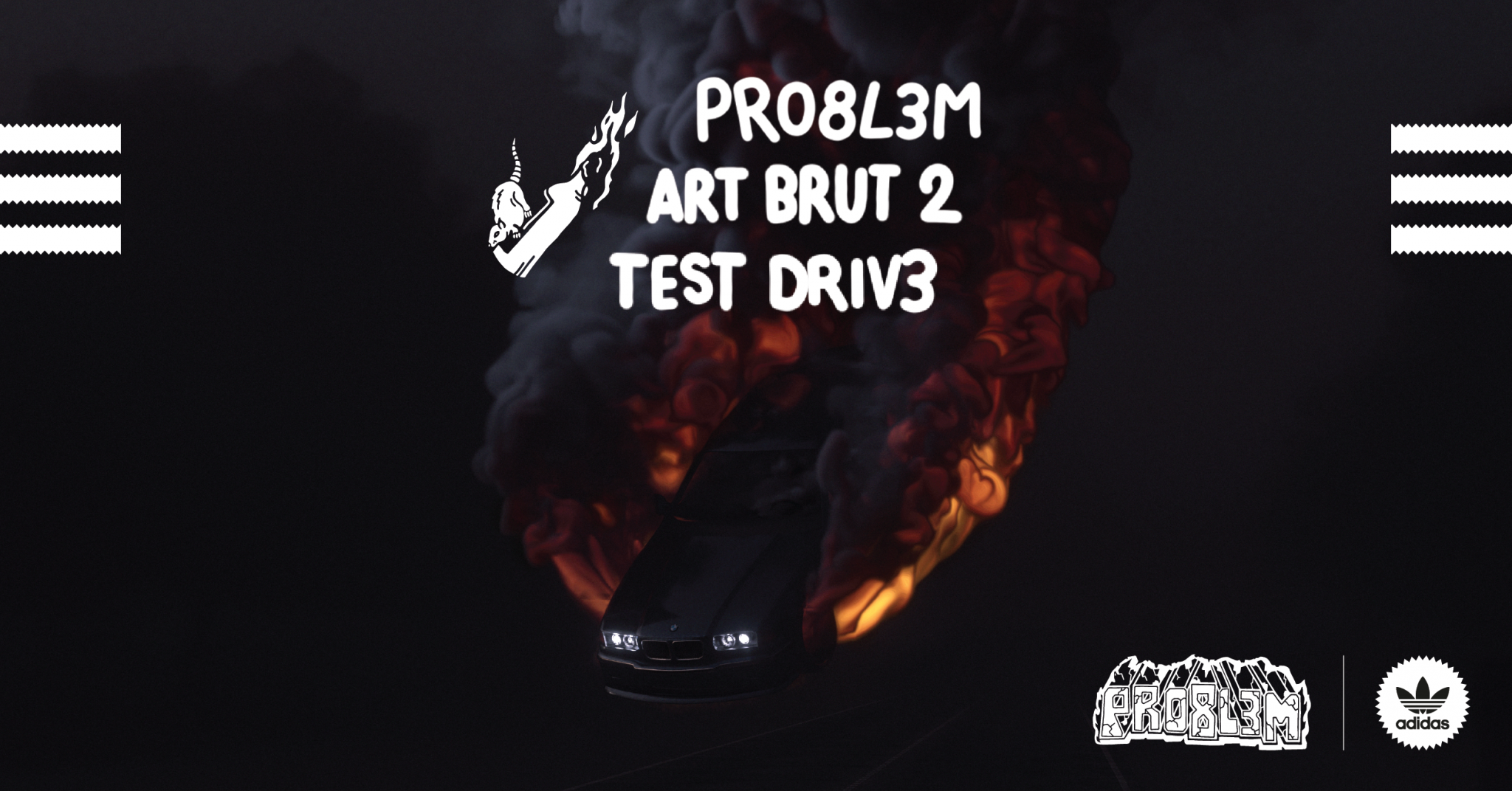 PRO8L3M ART BRUT 2 TEST DRIV3 KV PRO8L3M. TEST DRIV3, czyli przedpremierowy odsłuch i multimedialna podróż do rzeczywistości Art Brut 2