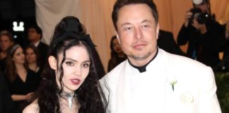 Rodzice X Æ A-12 Piosenkarka Grimes i biznesmen Elon Musk na gali