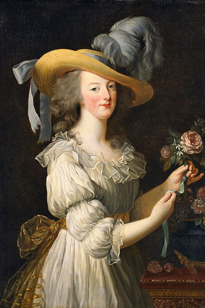 Obraz przedstawiajacy Marie Antonine w slip dress