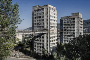 Mieszkaniowe osiedle w Tbilisi