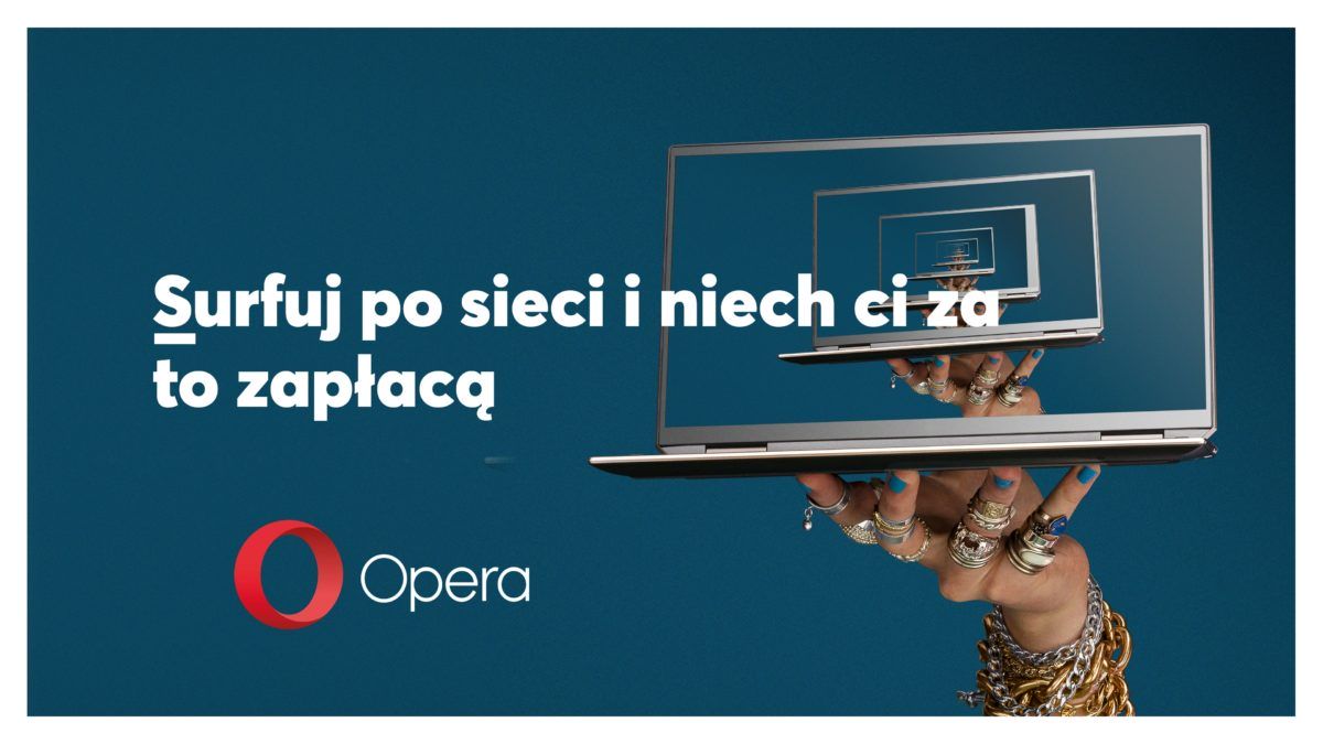 Opera Surfer Internetu Magazyn HIRO Opera z playerem Spotify, Apple Music i YouTube
