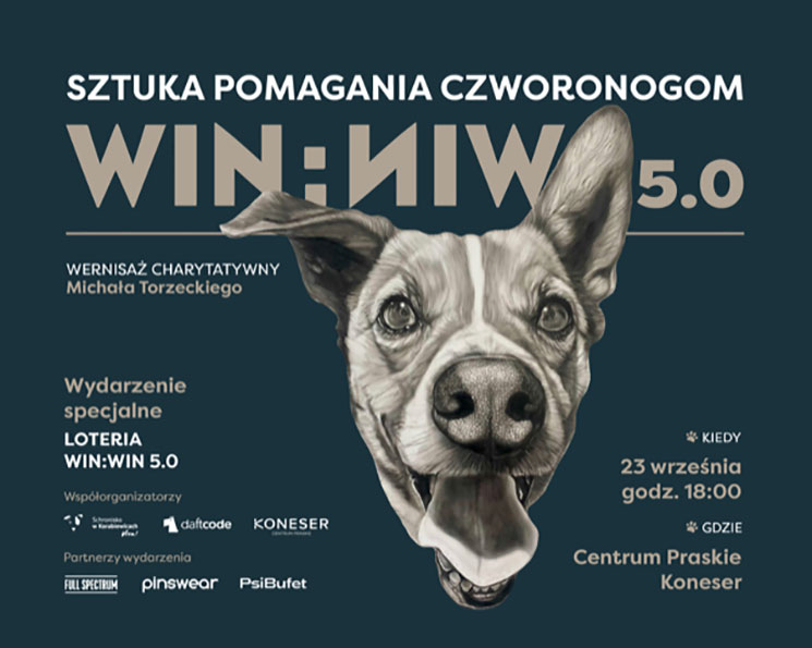 Michał Torzecki Win:Win 5 plakat Magazyn HIRO