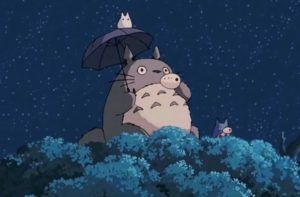 Kadr z filmu 'Mój sąsiad Totoro'
