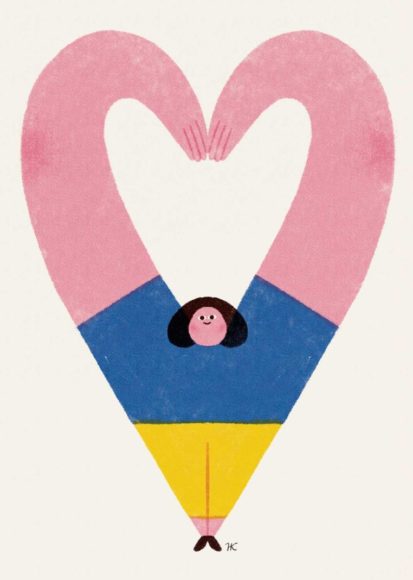Plakat LOVE Ukraina