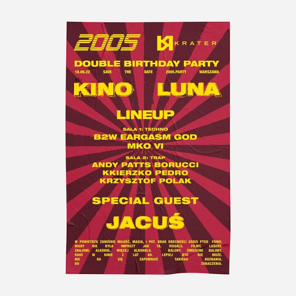 Double Birthday Party 2005 x Krater