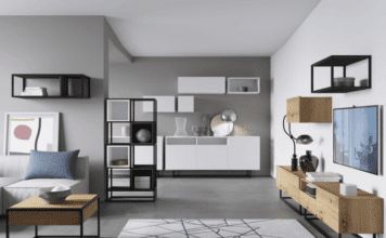 loft przestrzeń meble minimalizm