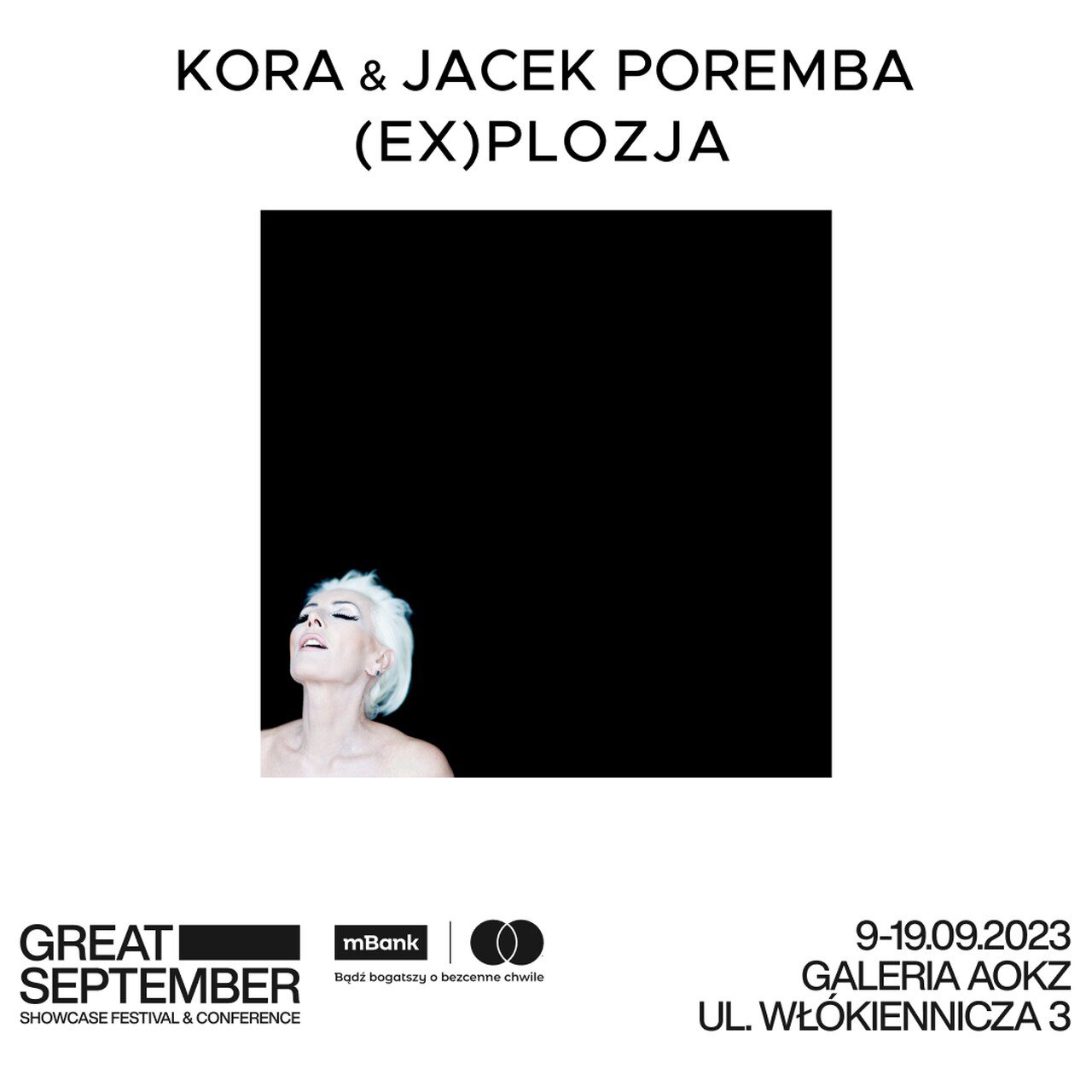 (EX)plozja nieznanych zdjęć Kory na wystawie Jacka Poremby – do zobaczenia między koncertami na Great September w Łodzi