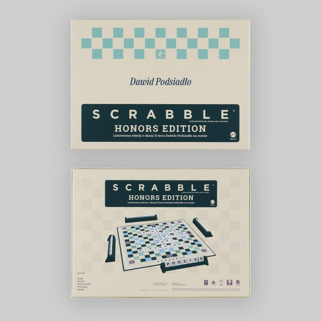 Scrabble Dawid Podsiadło Edition