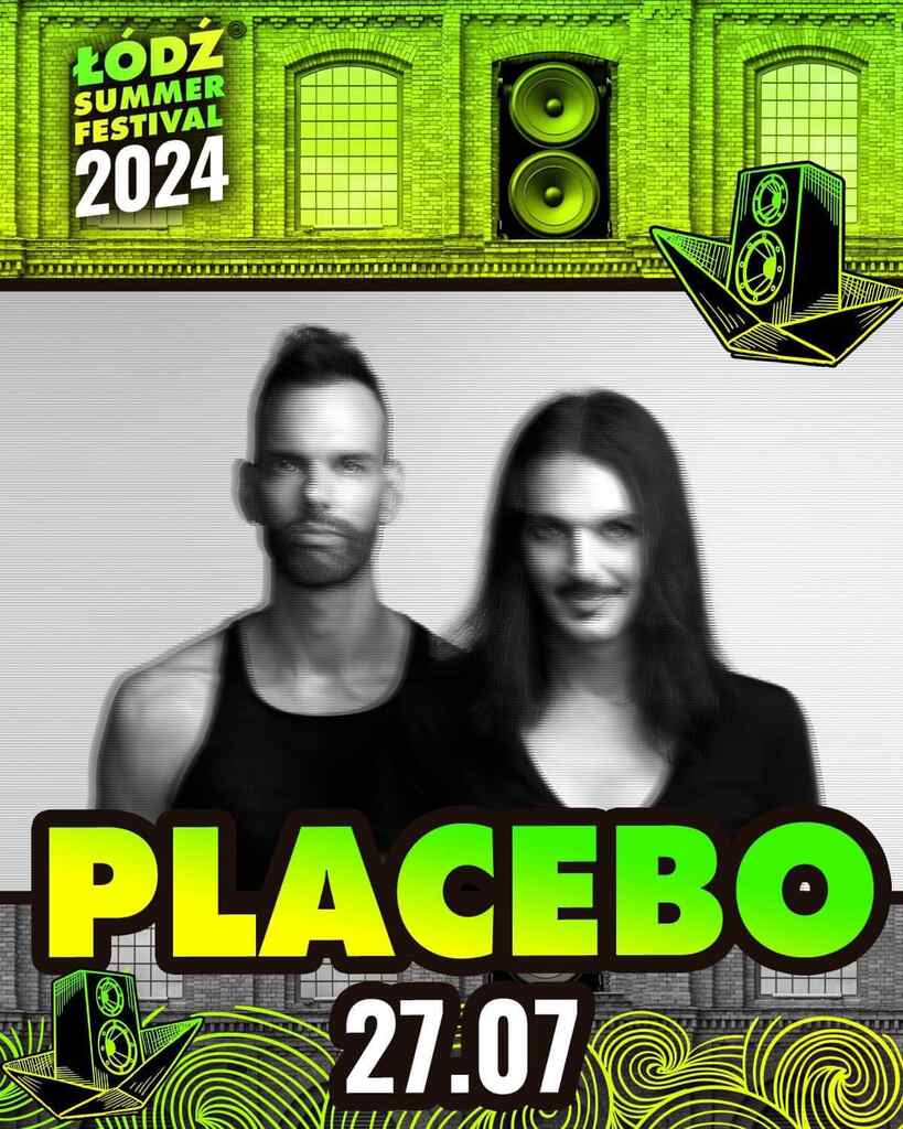 Zespół Placebo zagra w Polsce w ramach Łódź Summer Festival!